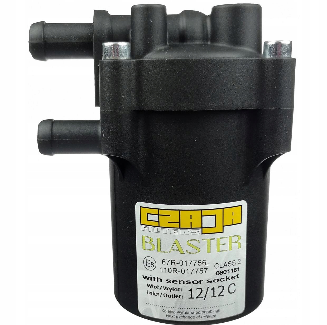 Фильтр отстойник BLASTER 12X12mm для установки ГБО | Europegas Russia